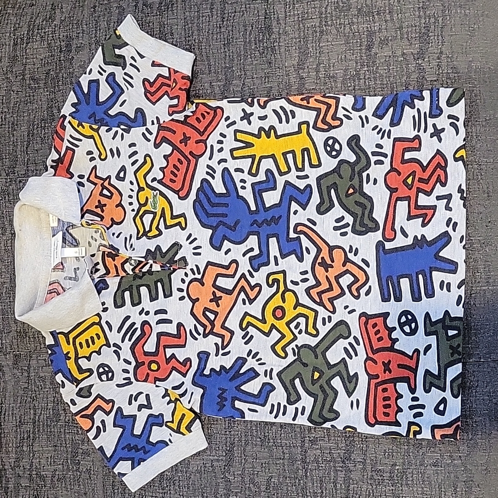 Kids fraphic lacoste polo shirt